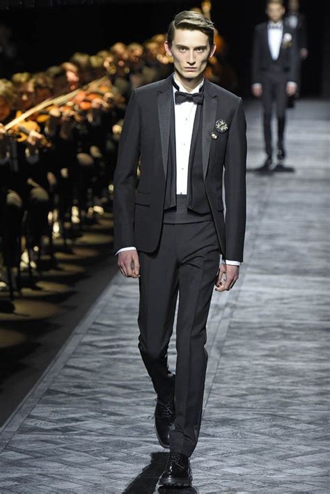 classic suit tie men dior|Dior tuxedo suits.